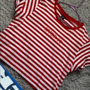 OVER IT Crop top Tee